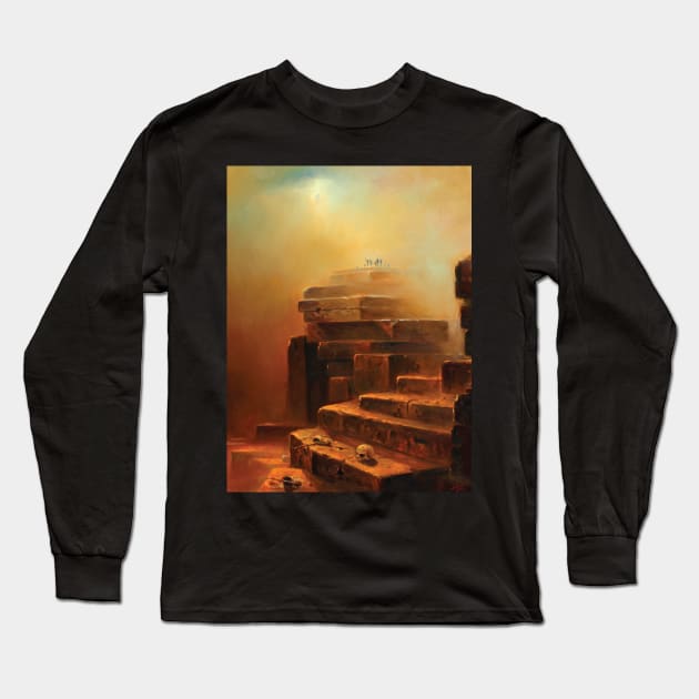 Zdzislaw Beksinski Long Sleeve T-Shirt by QualityArtFirst